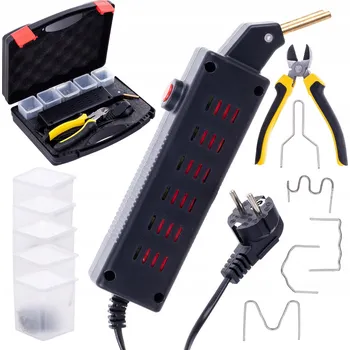 Svářečka Svářečka plastů 50W + 205 sponek v kufříku