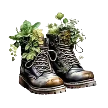 Nažehlovací obrázek - "Tak do toho šlápni" II (9,0 x 8,4 cm)