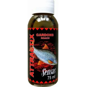 Návnadová surovina PŘÍSADA SENSAS ATTRACTIX PLOTICE A PERLÍN 75 Ml