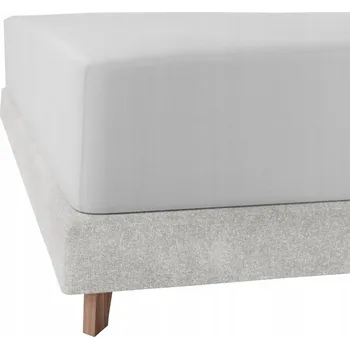 Prostěradlo Prostěradlo Prostěradlo 90x200 bílý satén PAN MATRACE 100% bavlna