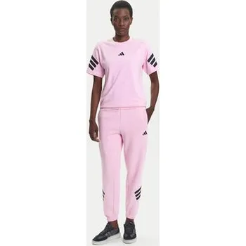 adidas Teplákové kalhoty Future Icons 3-Stripes JE0158 Růžová Regular Fit L