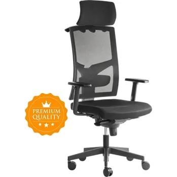 ALBA kancelářská židle GAME ŠÉF VIP TB- synchro, skladová BLACK 27