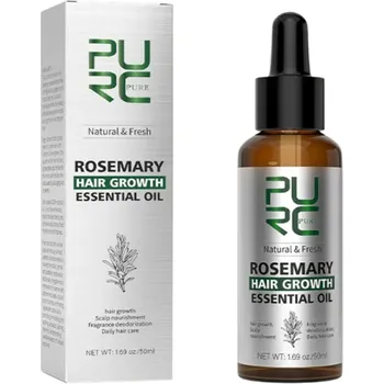 Vlasová regenerace Esenciální olej na růst vlasů 50 ml Rozmarýn Zázvor Kokosový olej Péče o pokožku hlavy Prevence vypadávání vlasů Hustší vlasy