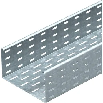 kabelová chránička OBO BETTERMANN Žlab MKS 120 FS, pásově zinkováno, délka 3m 6060196