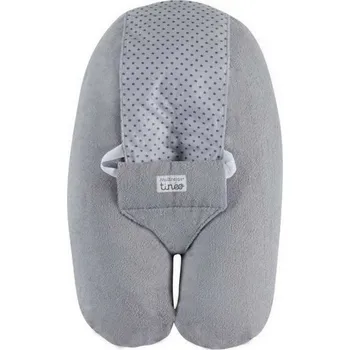 Kojenecká láhev Kojící polštář Tineo Polka Dots Šedá