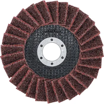 Brusný kotouč BGS 74474, Lamelový brusný kotouč | netkaná textilie | Ø 125 mm | zrnitost 120