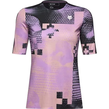 cyklistický dres Fox Racing Flexair Ascent SS Pulse Dusty Rose XS