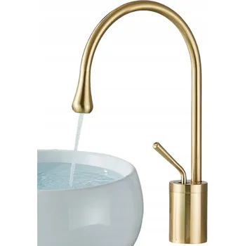 Vodovodní baterie UMYVADLOVÁ BATERIE ZLATÁ MODERNÍ