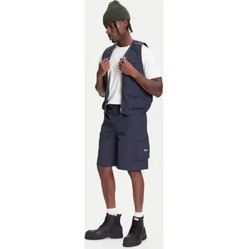 Pánské kraťasy Robe di Kappa Šortky z materiálu Giovani 67124BW Tmavomodrá Regular Fit XS