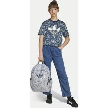 Pánské tričko adidas T-Shirt Liberty London JV7818 Tmavomodrá Loose Fit 12_13Y