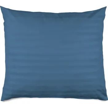 Povlečení Povlak na polštář 50x60 bambusové pruhy chrpa