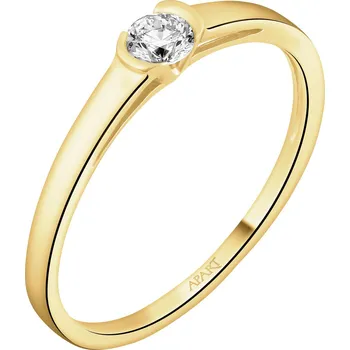 Prsten Zlatý prsten s briliantem - 0,12 ct - ryzost 585 - 101.208