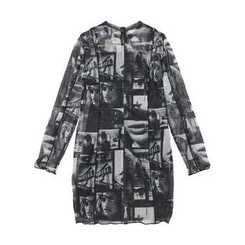 Dámská móda Guess Každodenní šaty J5YK08 K0180 Šedá Regular Fit 12Y