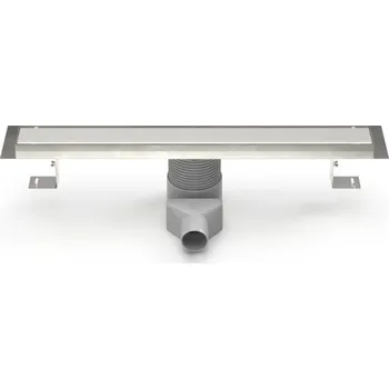 Odvodňovací žlab Lineární nerezový žlab 1200 mm,boční D50,klasik mat