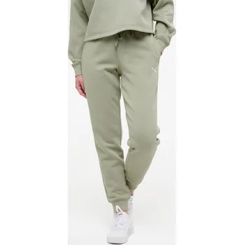 PUMA Dámské fitness tepláky bavlněné S - Š28 D31 ZELENÁ