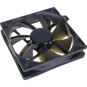 PC ventilátor NoiseBlocker BlackSilent Pro PC větrák s krytem černá (š x v x h) 120 x 120 x 25 mm
