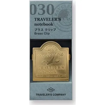 Doplněk ke knize TRC BRASS mosazný klip (záložka) - letadlo