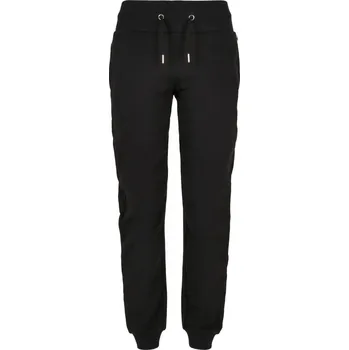 Dámské tepláky Urban Classics Ladies Organic High Waist Sweat Pants - černé XL