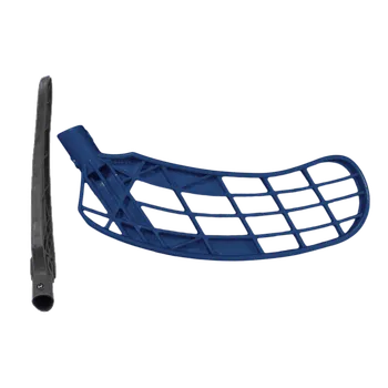 Florbalová čepel SALMING Quest 1 Blade Endurance Dark Blue L - Levá ruka dole/Tmavě modrá/středně tvrdá - Endurance (PE)