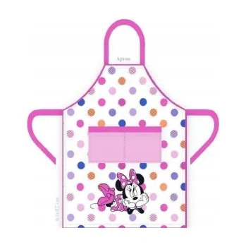 Kuchyňská zástěra Dětská zástěra Minnie Mouse Aptex x 45 cm