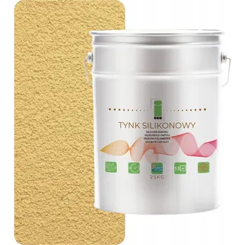 Fasádní barva SILIKONOVÁ OMÍTKA FASÁDNÍ VNĚJŠÍ ŽLUTÁ CITRONOVÁ 1.5MM PREMIUM 25KG