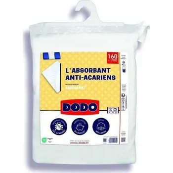 Chránič matrace DODO Absorbující Proti roztočům Bílá (160 x 200 cm)
