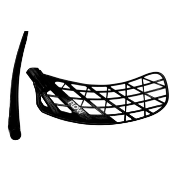 Florbalová čepel SALMING Flow Blade Endurance Black R - Pravá ruka dole/Černá/středně tvrdá - Endurance (PE)
