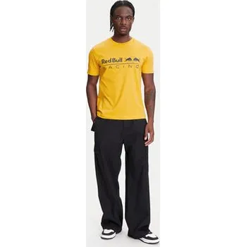 Pánské tričko Pepe Jeans T-Shirt Red Bull Racing Logo RM500016 Žlutá Regular Fit XXL