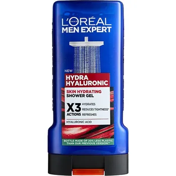 Sprchový gel L´Oréal Men Expert Hydra Hyaluronic Shower Gel - Hydratační sprchový gel 300 ml