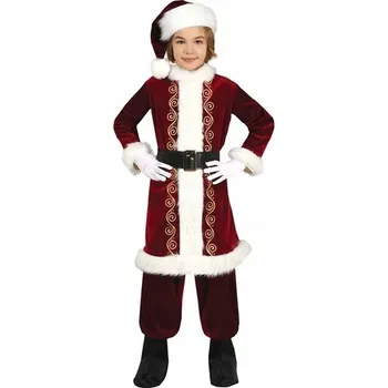 Karnevalový kostým KOSTÝM MIKULÁŠ MIKULÁŠE VELUR VÁNOCE 116