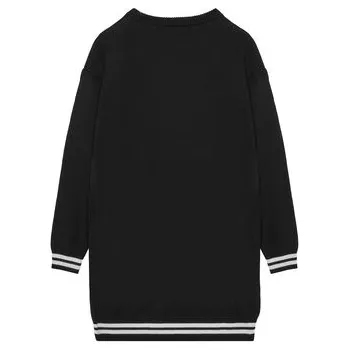 Dámské šaty Guess Úpletové šaty J5YK09 Z3OF0 Černá Regular Fit 12Y