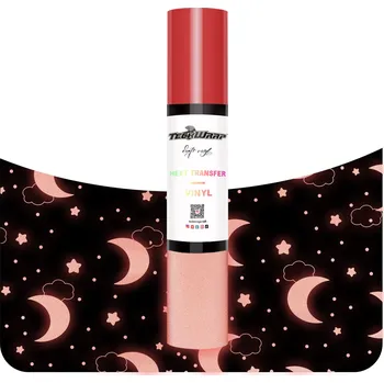 Samolepící dekorace TeckWrap Reflexní HTV - Pure Red - Nažehlovací vinylová folie Velikost: 30,5 x 30 cm