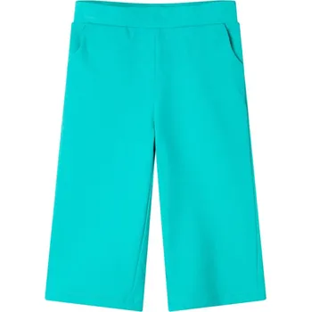 Chlapecké kalhoty Dětské kalhoty s širokými nohavicemi mátové 128