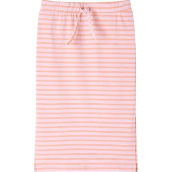 Dívčí sukně Dětská rovná sukně s pruhy růžová 92