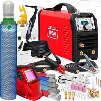 Svářečka INVERTOROVÁ SVAŘEČKA IDEAL EXPERT TIG 220 AC/DC PULSE MMA 200A ALU