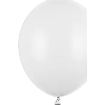 Balónek Pastelové balónky latexové bílé silné odolné 30cm 3 ks