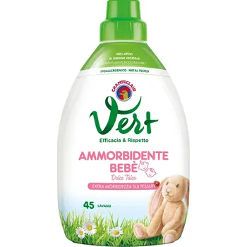 Prací prášek Chanteclair Bebé eko hypoalergenní aviváž pro děti a citlivou pokožku 45 dávek 900 ml