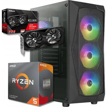 Stolní počítač Počítač Ryzen 5 4,2GHz | RX 6600 8GB | 32GB 1TB SSD Win11