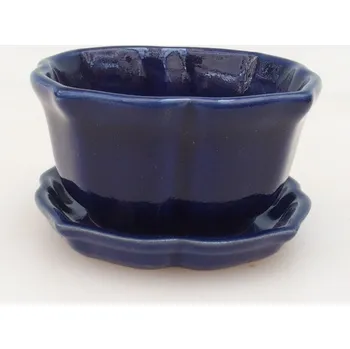 Květináč Bonsai miska + podmiska H95 - 7,5x7,5x4 cm