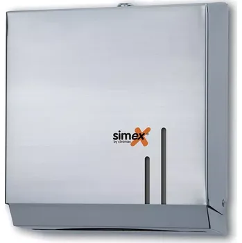 Zásobník na papírové ručníky Simex nerezový zásobník na ZZ ručníky mat