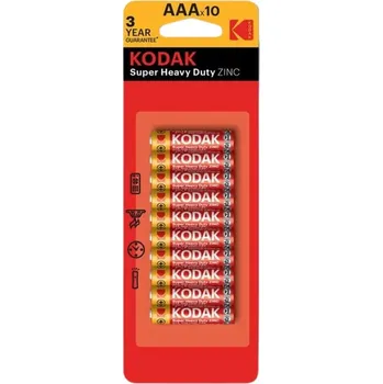 Článková baterie Kodak baterie mikrotužková AAA - 10 ks