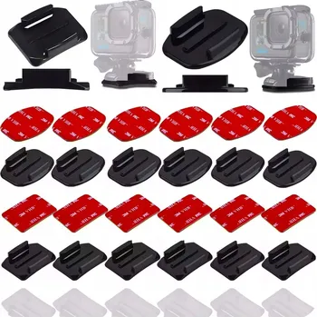 Bezpečnostní kamera Sada lepicích držáků, samolepicí páska 3M VHB, 24 ks pro GoPro DJI EKEN
