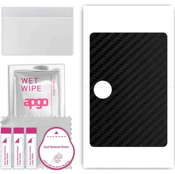 Pouzdro na mobilní telefon Fólie / Ochranná fólie na ZÁDA pro TCL NXTpaper 11 Plus - Karbonově Černá