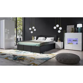 Ložnicová sestava GIB Ložnice Calabrini 2 LED osvětlení: Včetně LED osvětlení