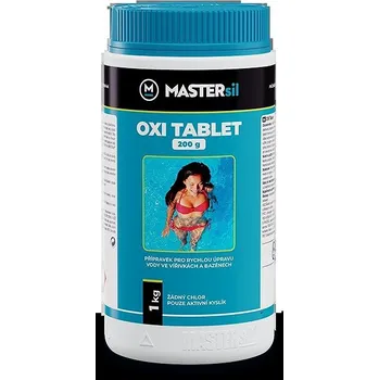 Bazénová chemie MASTERsil OXI tablet 200 g / 1 kg