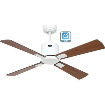Stropní ventilátor CasaFan 943111W Eco Neo III WiFi, třešeň a ořech, stropní ventilátor Dálkové ovládání