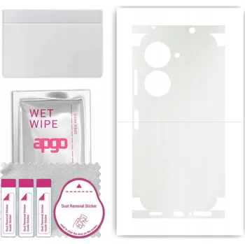 Pouzdro na mobilní telefon Fólie na ZADNÍ STRANU + BOKY pro Asus ZenFone 9 - Matná Průhledná Vinylová