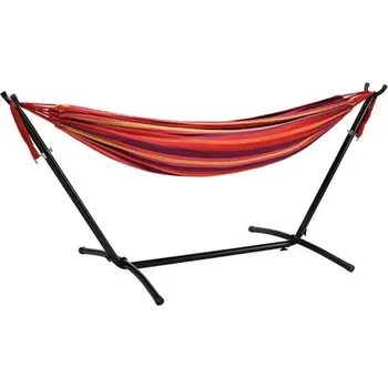 Houpací síť Zahradní houpací síť s kovovým rámem