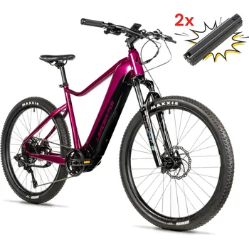 Elektrokolo Leader Fox KENT 29", BAFANG M510, 2025 violet 2x baterie 21,5"