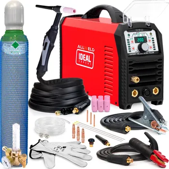 Svářečka INVERTOROVÁ SVAŘEČKA IDEAL EXPERT TIG 220 AC/DC PULSE MMA 200A ALU